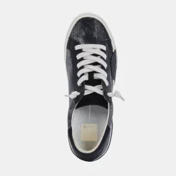 Zina Sneakers Gunmetal Leather