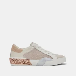 Zina Sneakers Light Gold Mesh