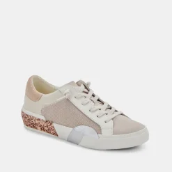Zina Sneakers Light Gold Mesh