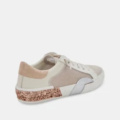 Zina Sneakers Light Gold Mesh