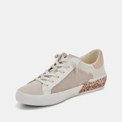 Zina Sneakers Light Gold Mesh
