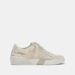 Zina Sneakers Natural Linen