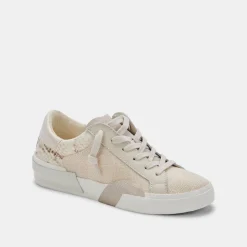 Zina Sneakers Natural Linen