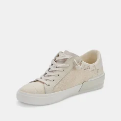 Zina Sneakers Natural Linen