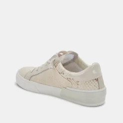 Zina Sneakers Natural Linen