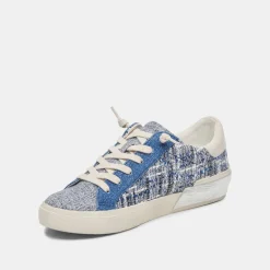 Zina Sneakers Navy Multi Woven