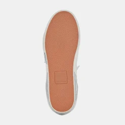 Zina Sneakers Off White Embossed Leather