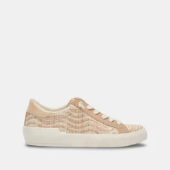 Zina Sneakers Wheat Raffia