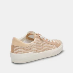 Zina Sneakers Wheat Raffia