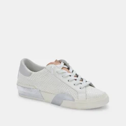 Zina Sneakers White Natural Leather