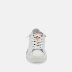 Zina Sneakers White Natural Leather