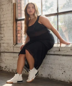 Zohara Sneakers White Black Leather