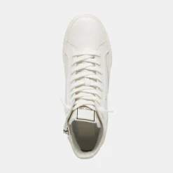 Zohara Sneakers White Perforated Leather